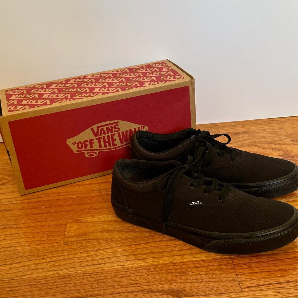 Vans Doheny Black Youth 7 - Women's 8.5
